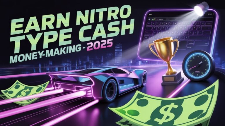 Nitro Type Money-Making Guide: How to Earn Fast
