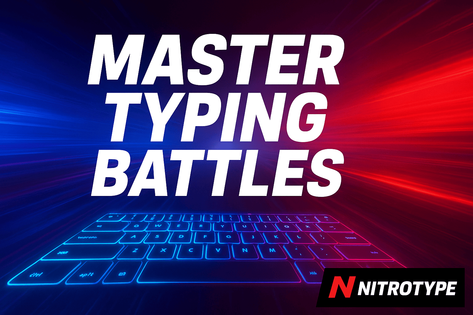 NitroType logo for typing battle online blog post