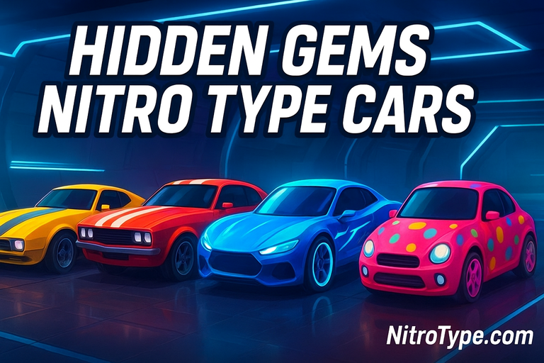 Hidden gems in Nitro Type Collections featuring rare underrated cars 2025